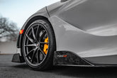 McLaren 720S 2018 2019 2020 2021 2022 2023 with Aftermarket Parts - 765LT Side Skirts Pre-preg Carbon Fiber / FRP from Aero Republic